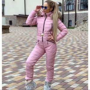 Pink Ski Suit NWT